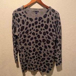 Gap Leopard Print Sweater